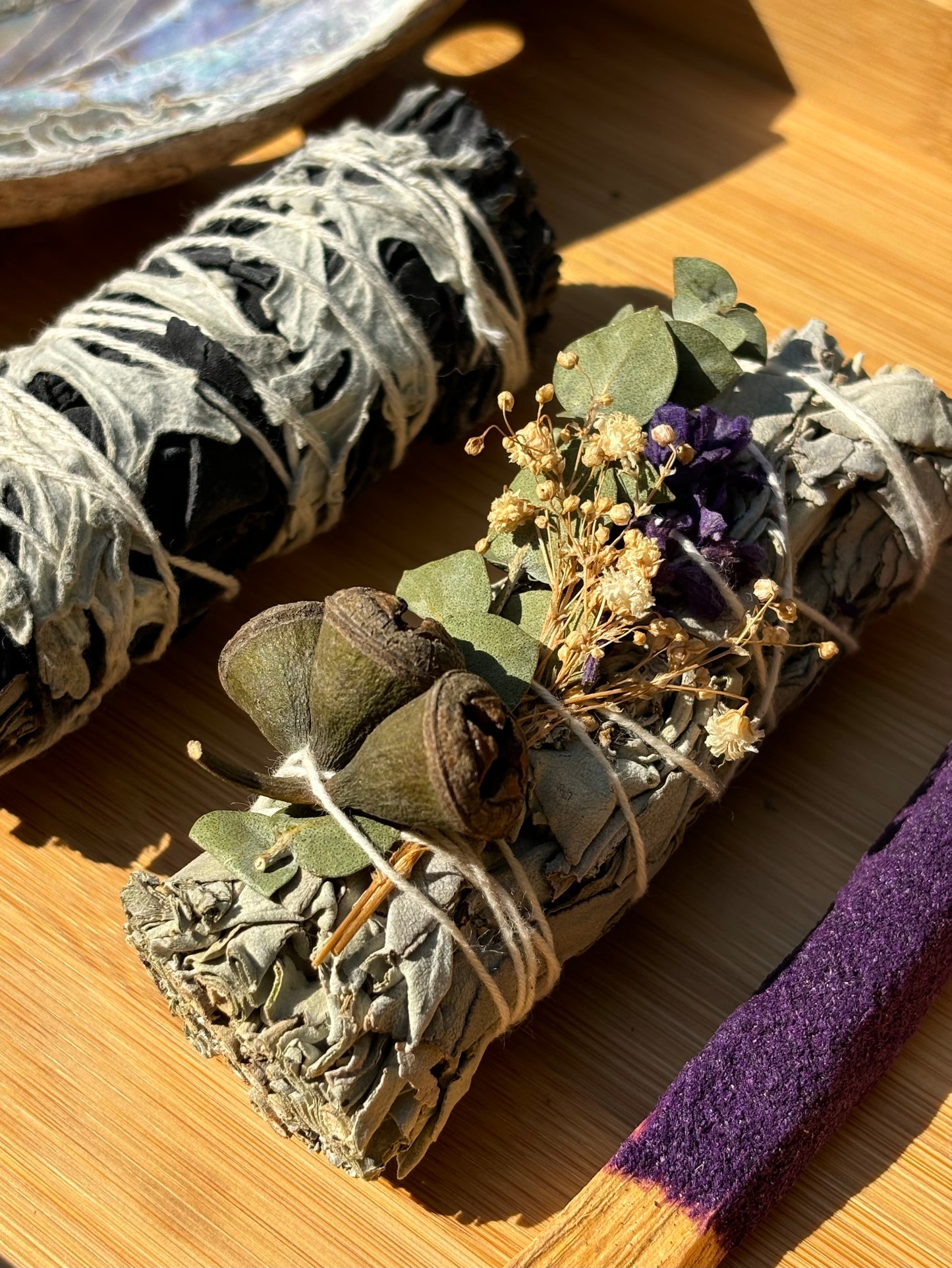 Good Vibes Await’ Smudging Trio