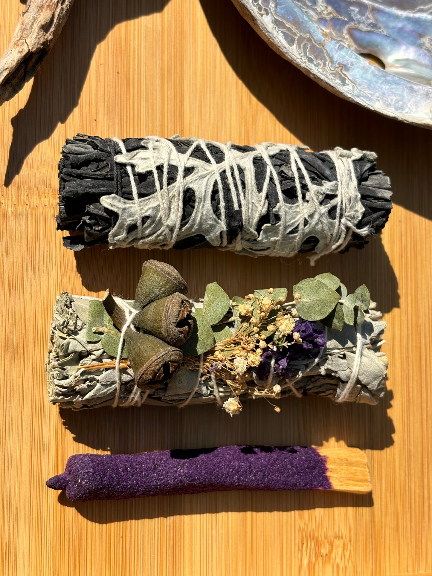 Good Vibes Await’ Smudging Trio