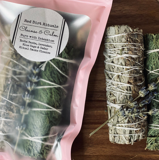 Cleanse and Calm Smudging Bundle